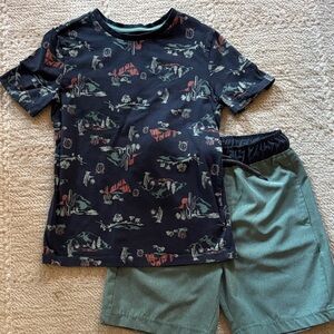 C&C California - Navy and Olive outfit set